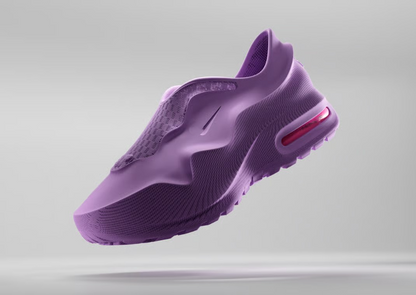Original Elastic Shock-Absorbing Chunky Sole 3D-Printed Slip-On Sneakers