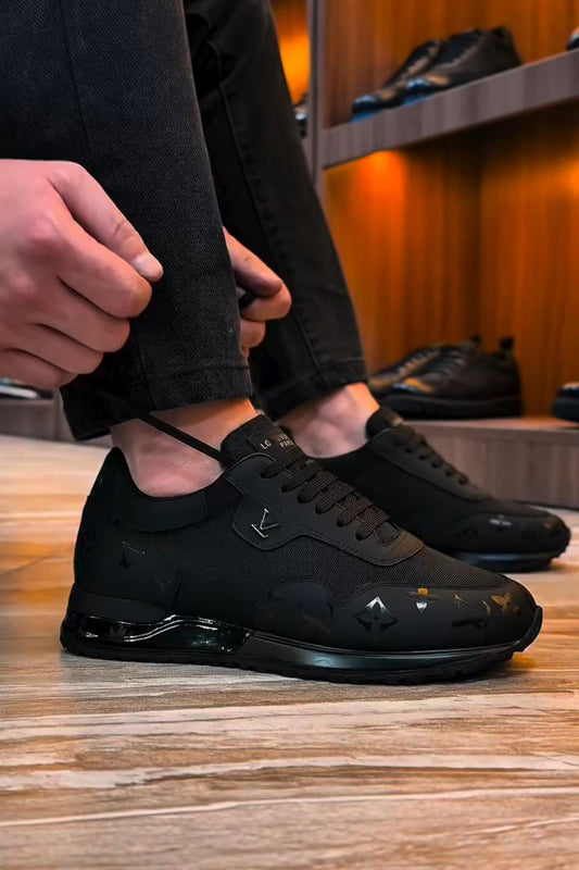Textured Print Sport Casual Shoes