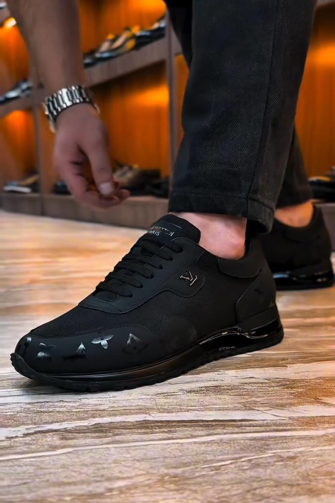 Textured Print Sport Casual Shoes