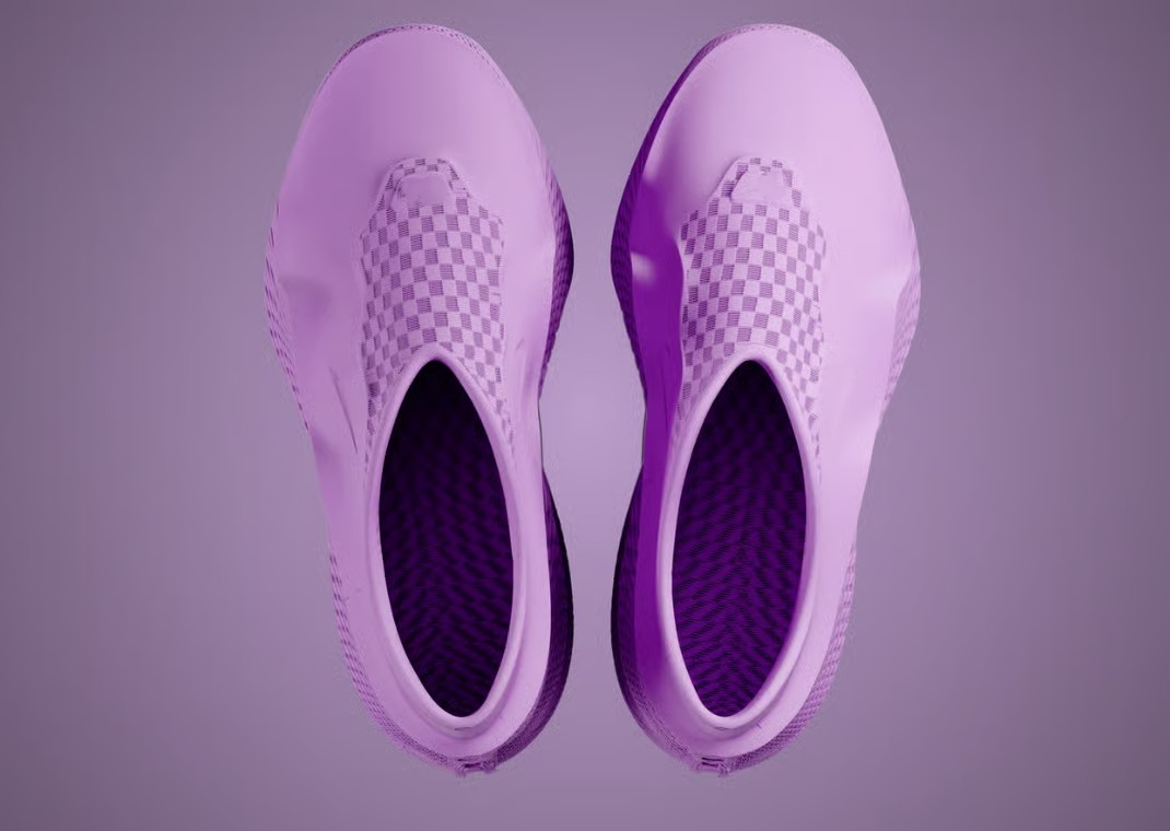 Original Elastic Shock-Absorbing Chunky Sole 3D-Printed Slip-On Sneakers