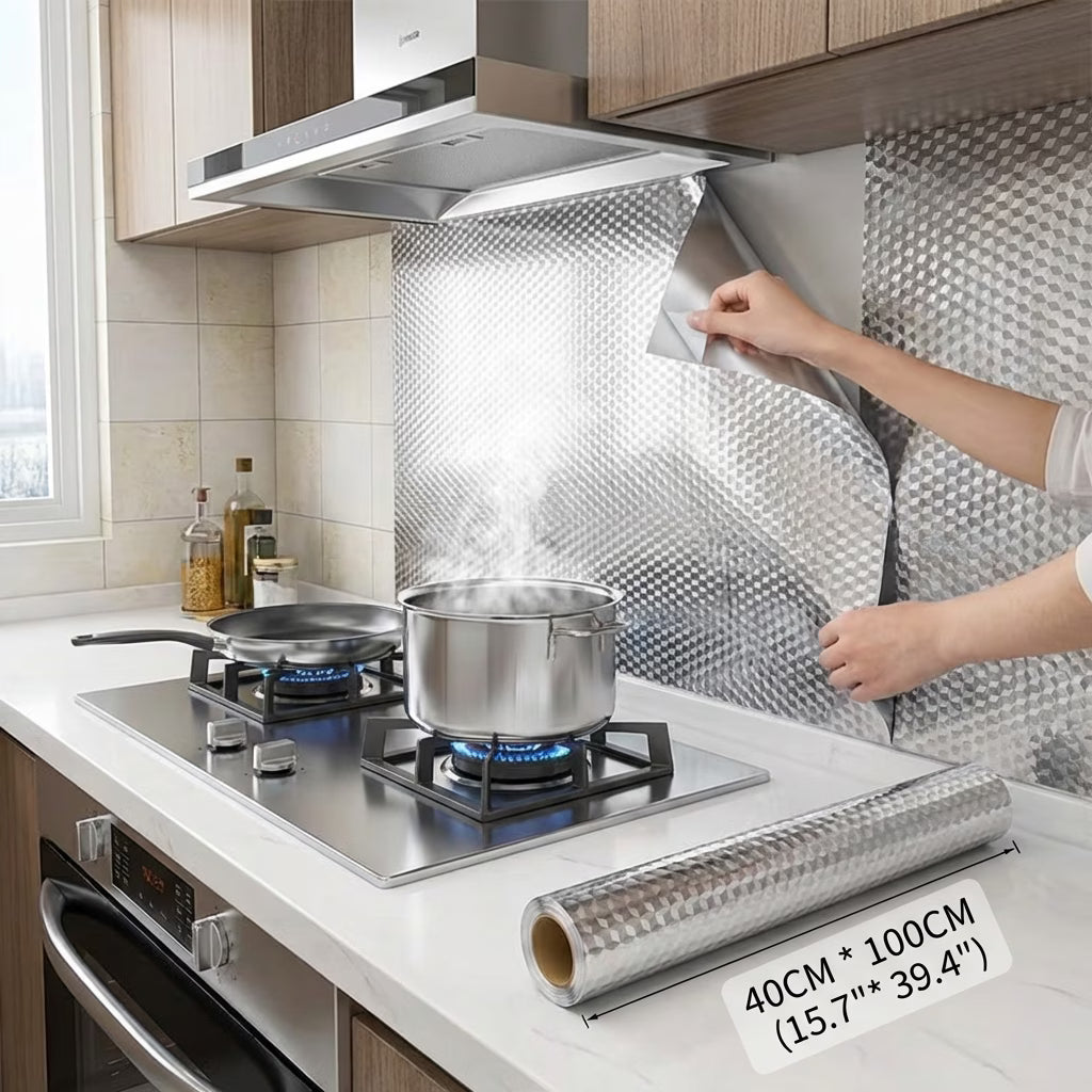 Heat-Resistant Kitchen Splash Guard