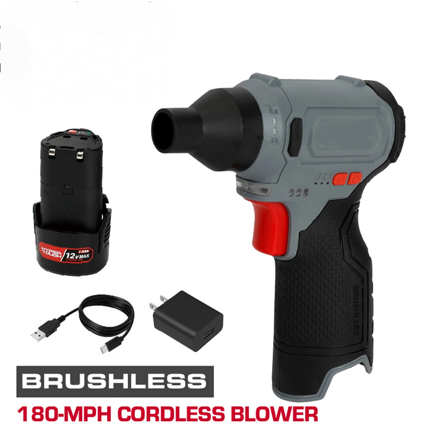 Portable 12V Turbo Air Blower