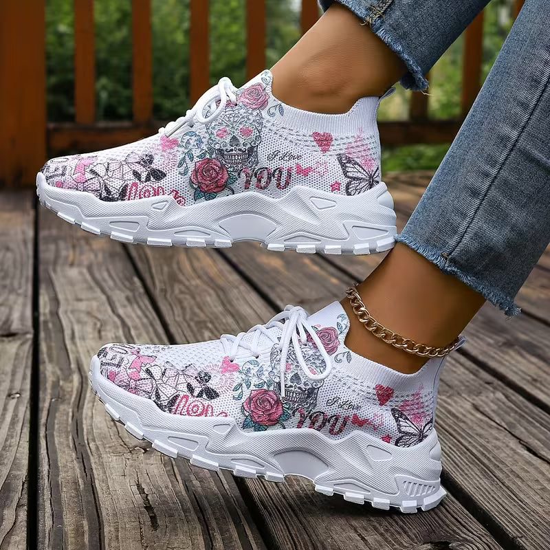 Women'S Fashion Casual Athletic Shoes Mesh Sneakers