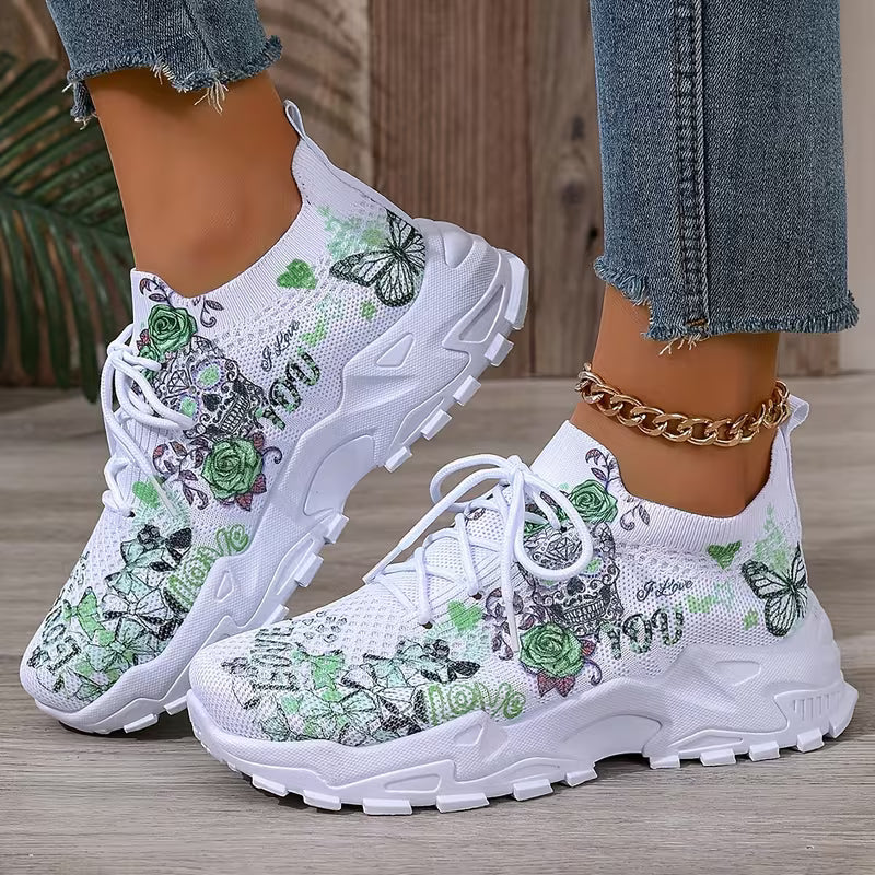 Women'S Fashion Casual Athletic Shoes Mesh Sneakers