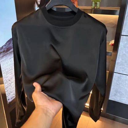 Silky Thick Satin pullover Base Layer