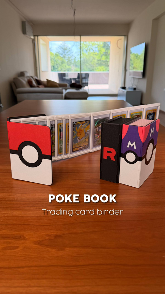 Retro Mechanical Monster Trading Card Binder | Heavy-Duty 3D Style Collector's Album