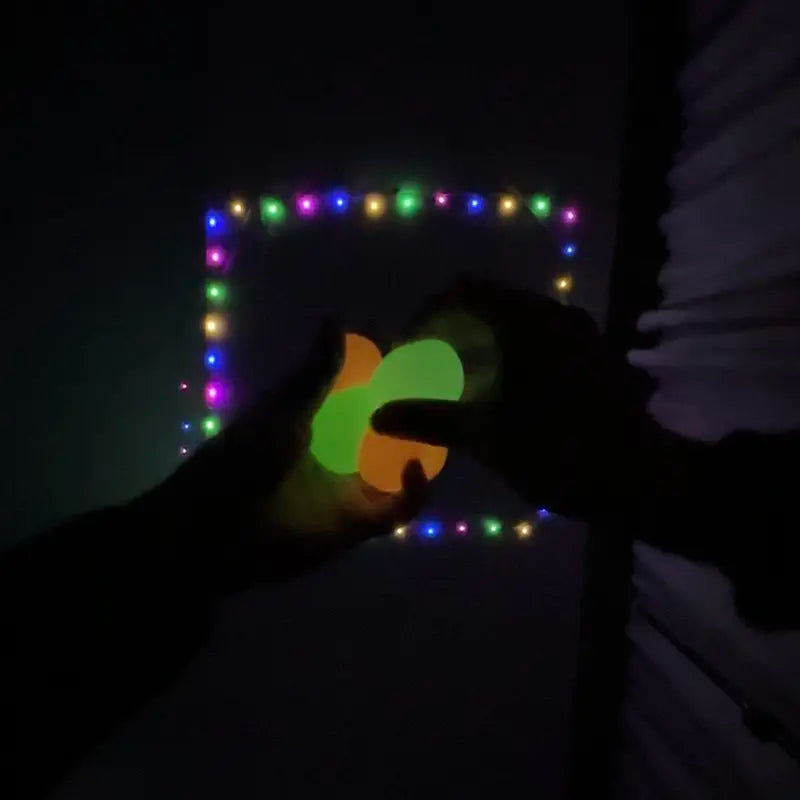 Neon Sticky Ceiling Balls – Fun Throwing Game