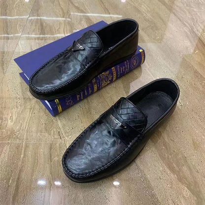 British Style Soft Leather Casual Loafers