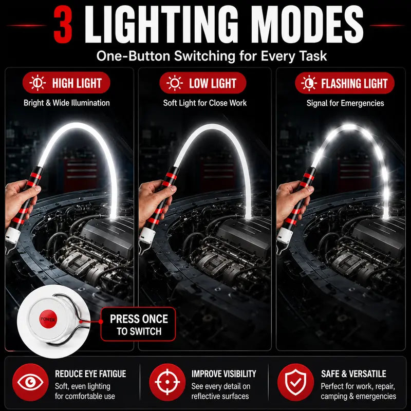 Flexible Magnetic LED Work Light