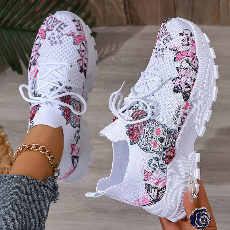 Women'S Fashion Casual Athletic Shoes Mesh Sneakers