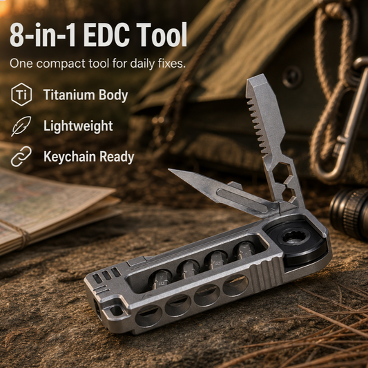 Titan 8-in-1 Pocket Multi Tool