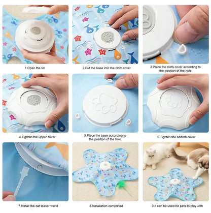 Interactive Hide & Seek Cat Toy