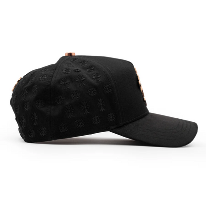 Triple Cross Embellished Cap