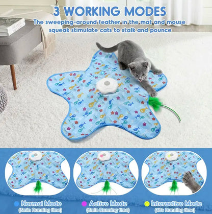 Interactive Hide & Seek Cat Toy