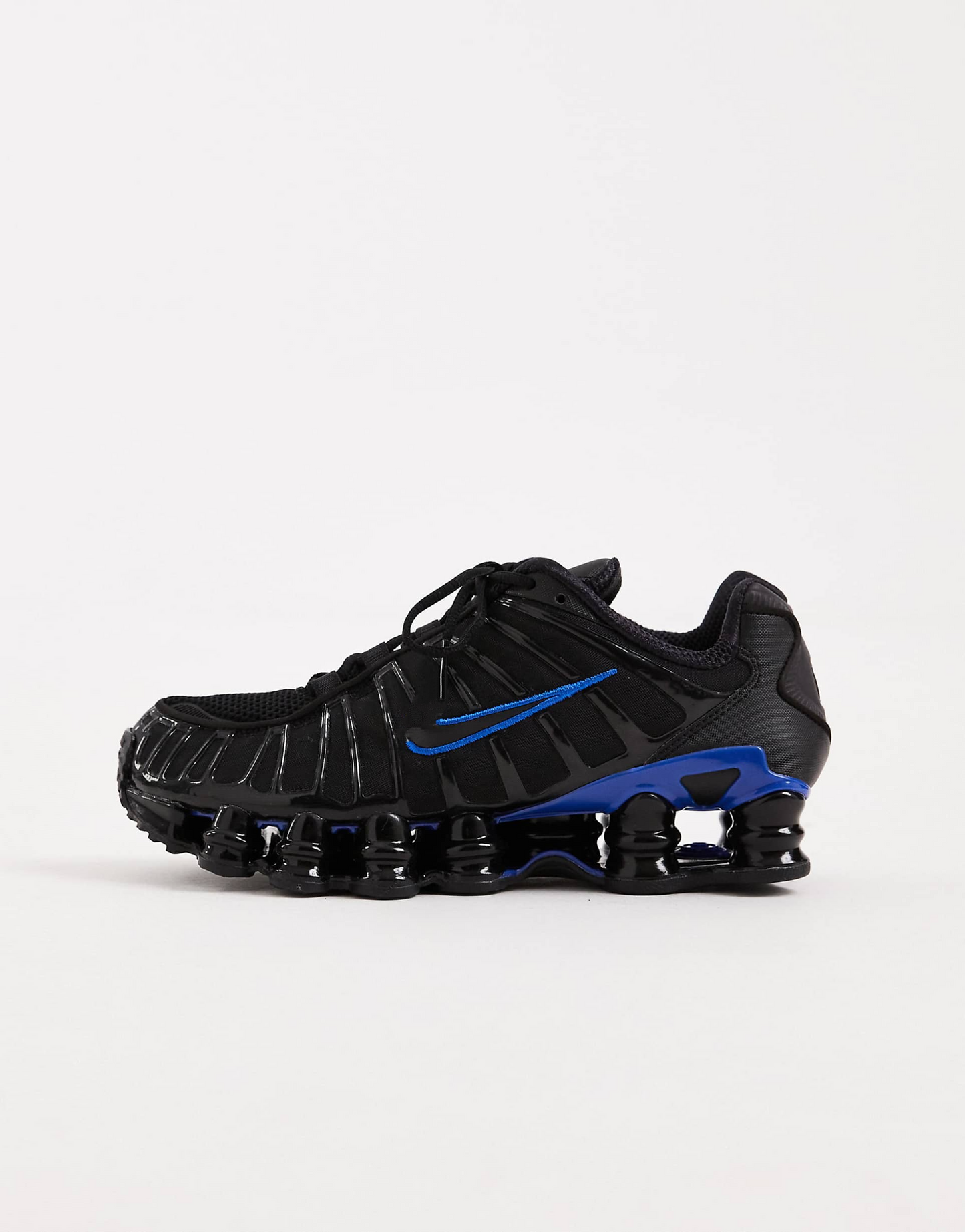 Shox TL Unisex Trainers in Black Racer Blue
