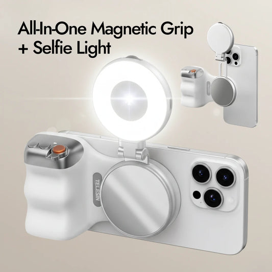 Magnetic Action Camera Grip Mount
