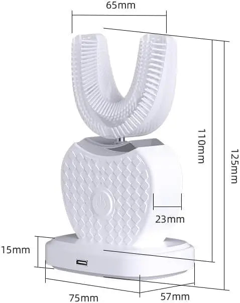 360° U-Shaped Electric Toothbrush