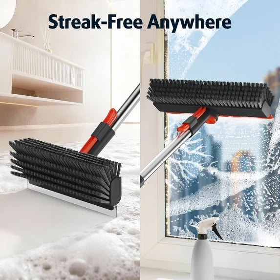 3-in-1 Long Handle Floor Scrub Brush