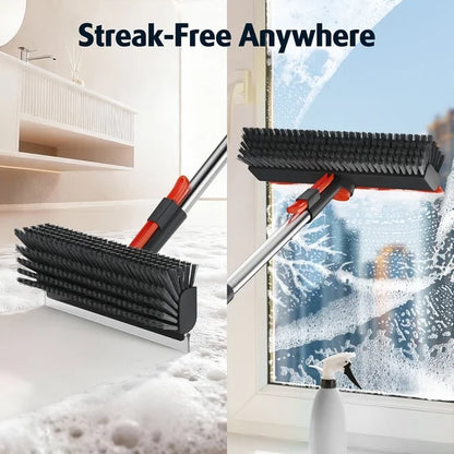 3-in-1 Long Handle Floor Scrub Brush
