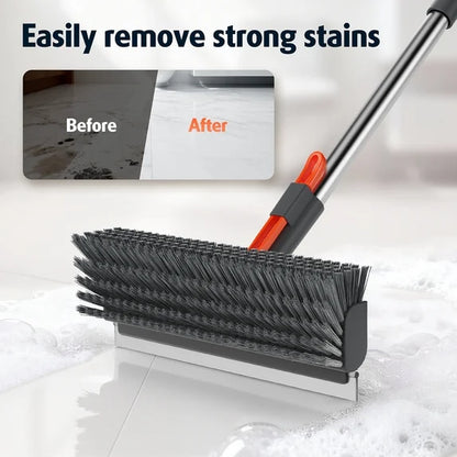 3-in-1 Long Handle Floor Scrub Brush
