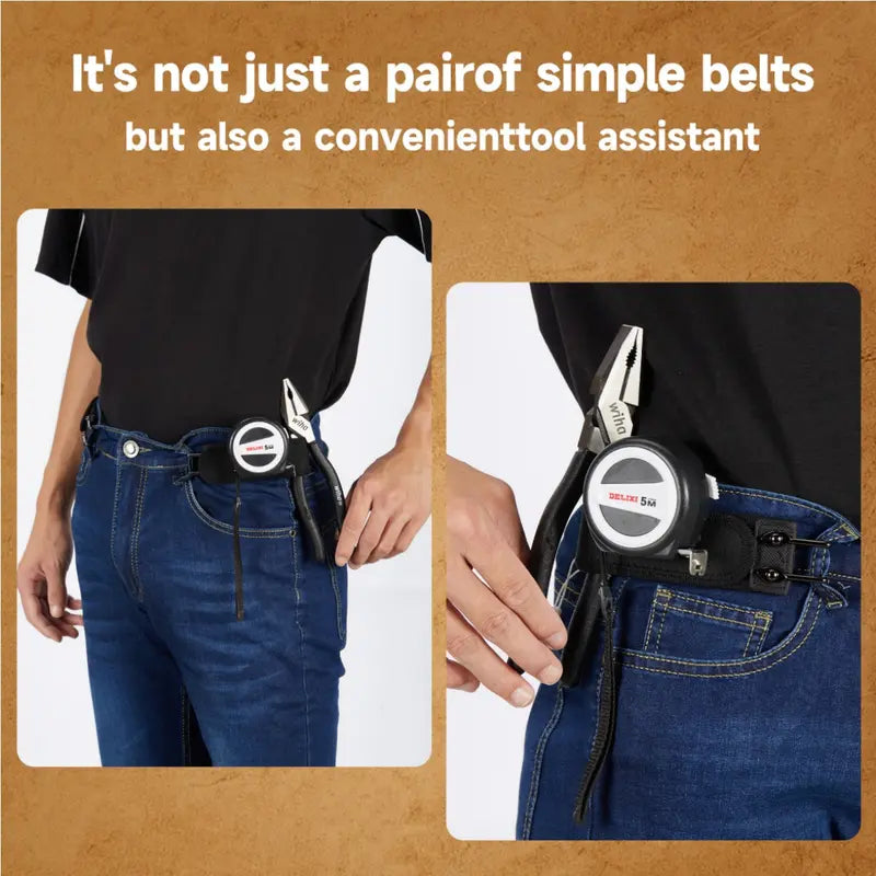Tactical Ultra-Soft Metal Hook Elastic Belt (Unisex) -No - Buckle Invisible Design
