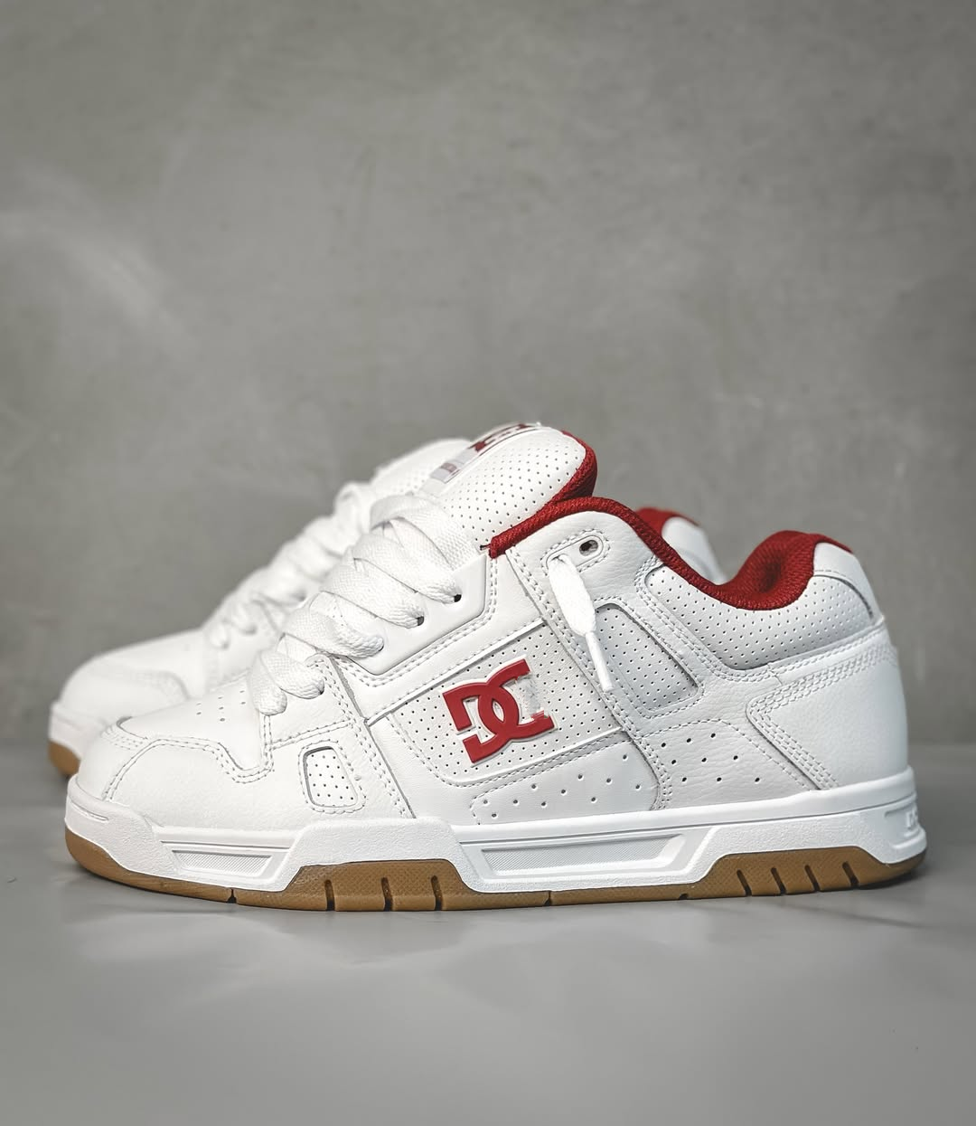 StagImp White Brick Red Gum Sneakers