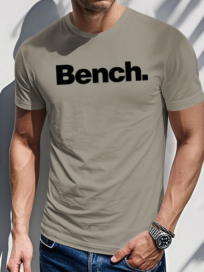 Men's Printed T-shirt With Letter Print