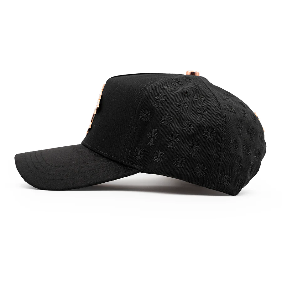 Triple Cross Embellished Cap