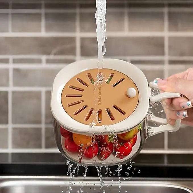 Portable Fruit Washing Basket