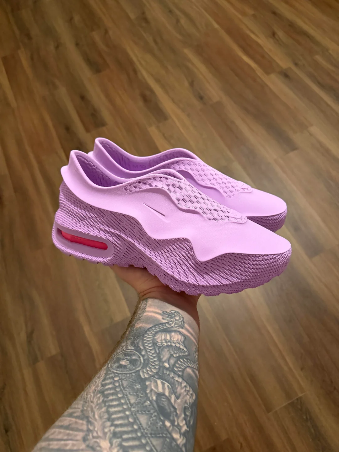 Original Elastic Shock-Absorbing Chunky Sole 3D-Printed Slip-On Sneakers