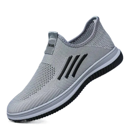 Solid Color Breathable Soft Sole Sports Shoes
