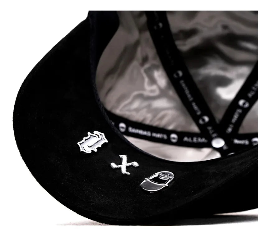 Black Hip Hop Bling Sun Cap