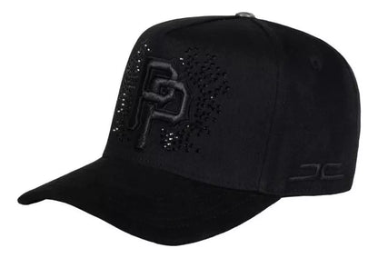 Black Unique Night Rose Cap