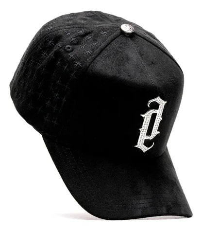 Black Hip Hop Bling Sun Cap