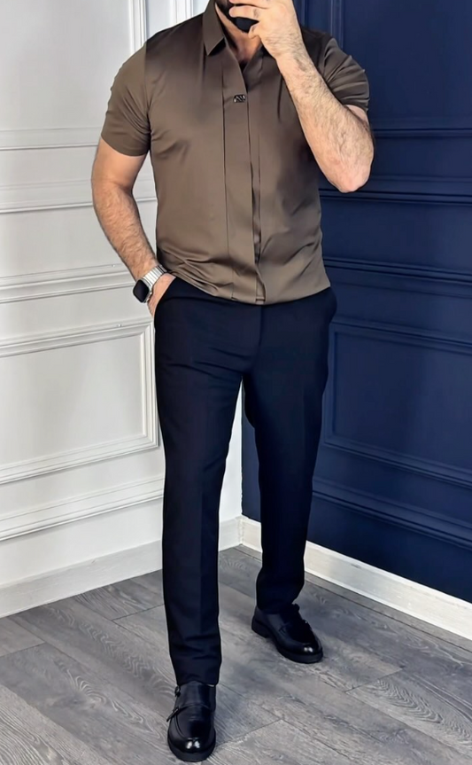 Men's Comfy Stretch Short Sleeve Top