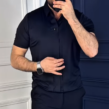 Men's Comfy Stretch Short Sleeve Top