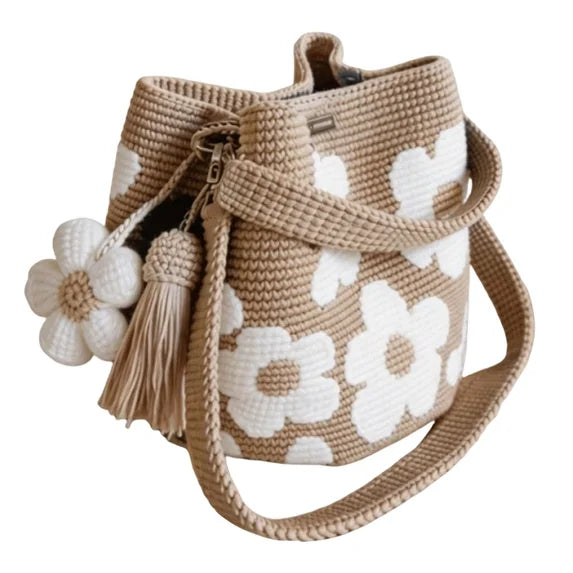Handwoven Crochet Tote Bag