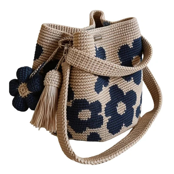 Handwoven Crochet Tote Bag