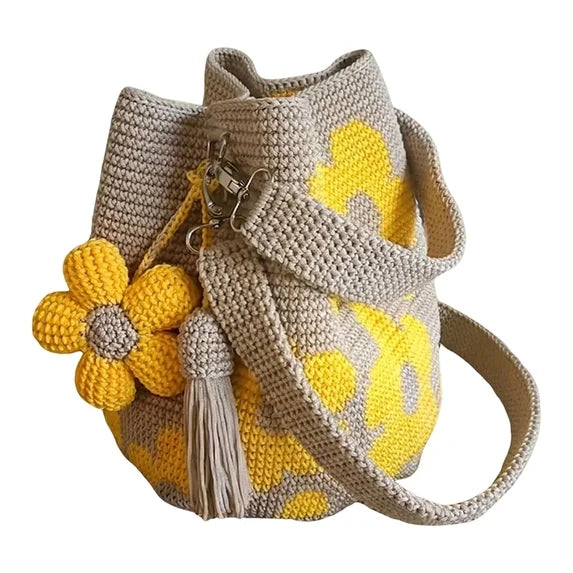 Handwoven Crochet Tote Bag