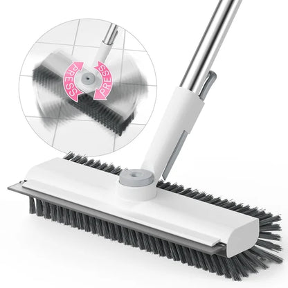 3-in-1 Long Handle Floor Scrub Brush