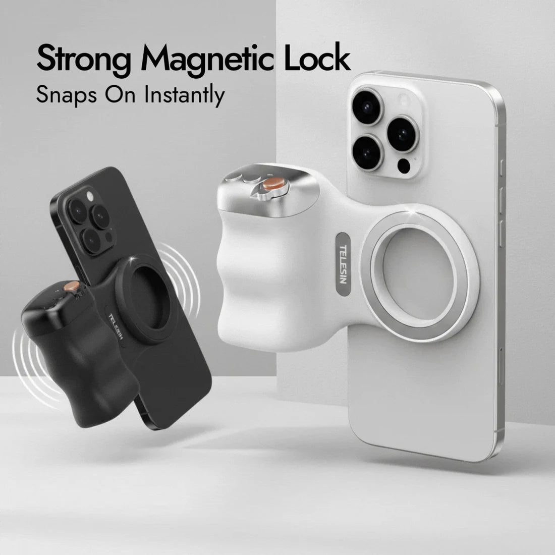 Magnetic Action Camera Grip Mount