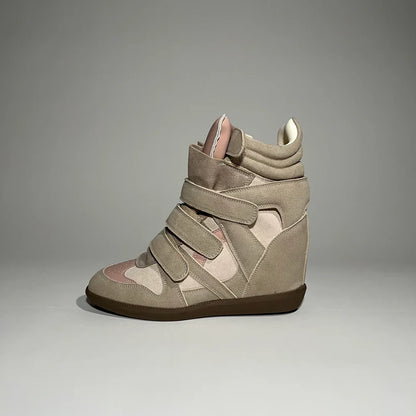High-Top Wedge Sneaker