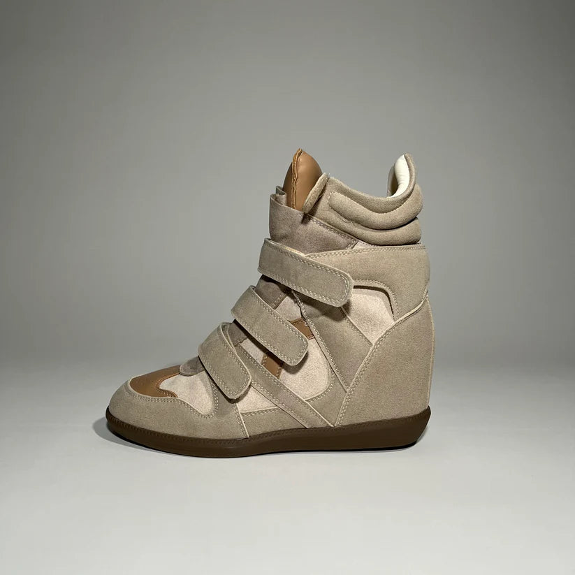 High-Top Wedge Sneaker