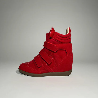 High-Top Wedge Sneaker