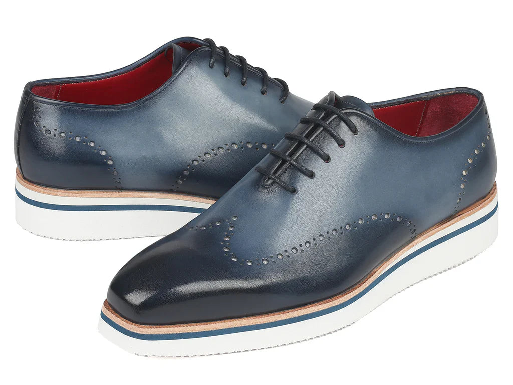 Paul Parkman Men's Smart Casual Wingtip Oxfords