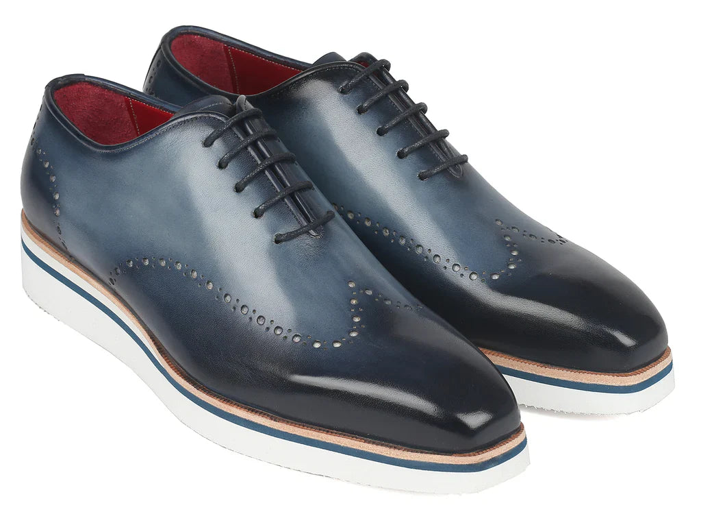Paul Parkman Men's Smart Casual Wingtip Oxfords