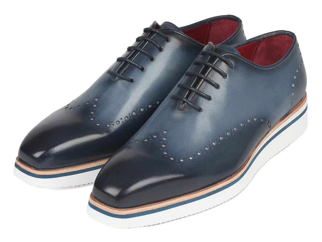 Paul Parkman Men's Smart Casual Wingtip Oxfords