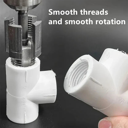2-in-1 PVC Pipe Threading Tool Kit