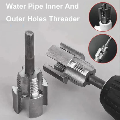 2-in-1 PVC Pipe Threading Tool Kit