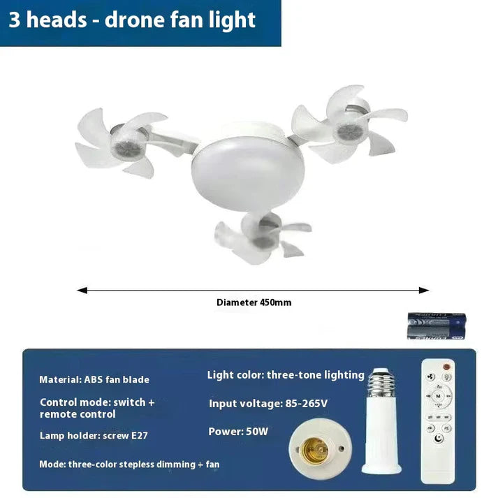 DroneStyle LED Fan Light